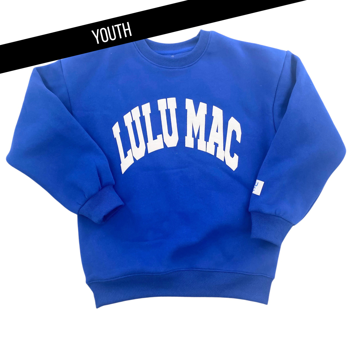 LULU MAC KD-SW-1007 ROYAL WITH WHITE PUFF