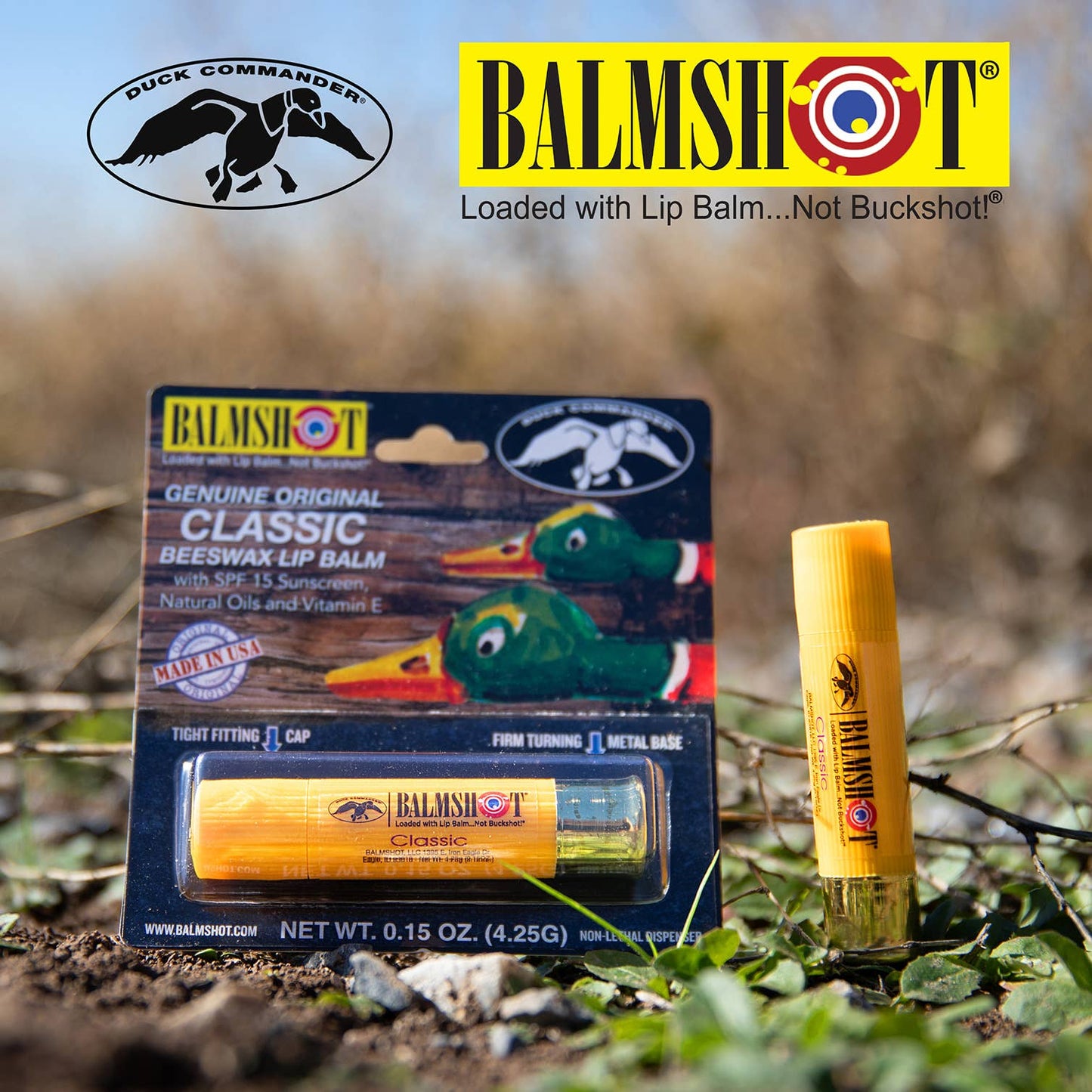 Shotgun Shell Lip Balm | Classic Vanilla | Duck Commander