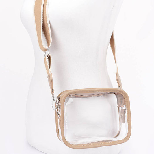 Transparent Camera Bag w/ Wide Strap