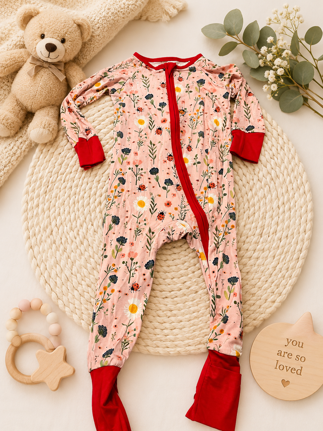 Girls Bamboo L/S Pajamas