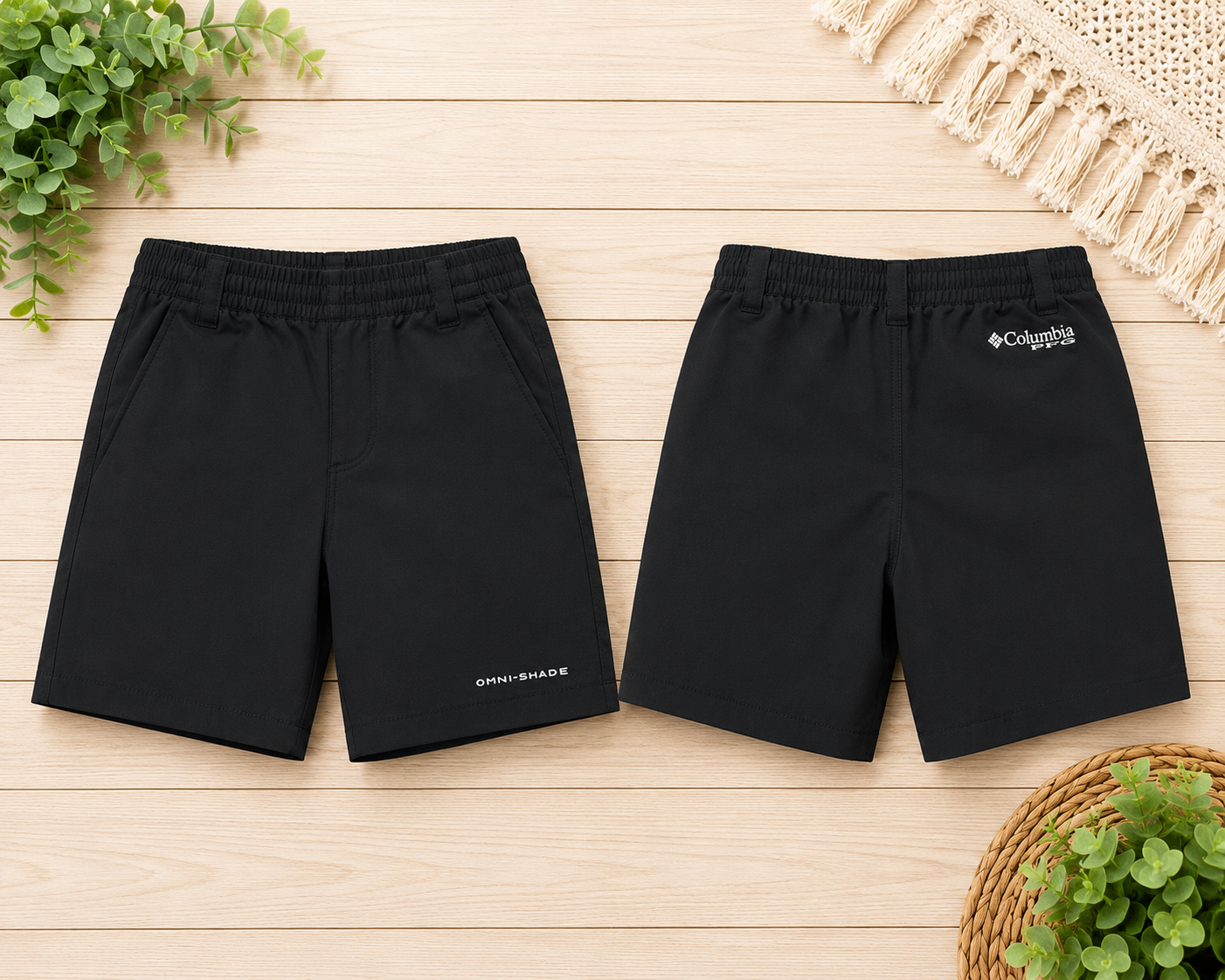Boys Columbia PFG Omni-Shade Boys Performance Shorts Size S(8)