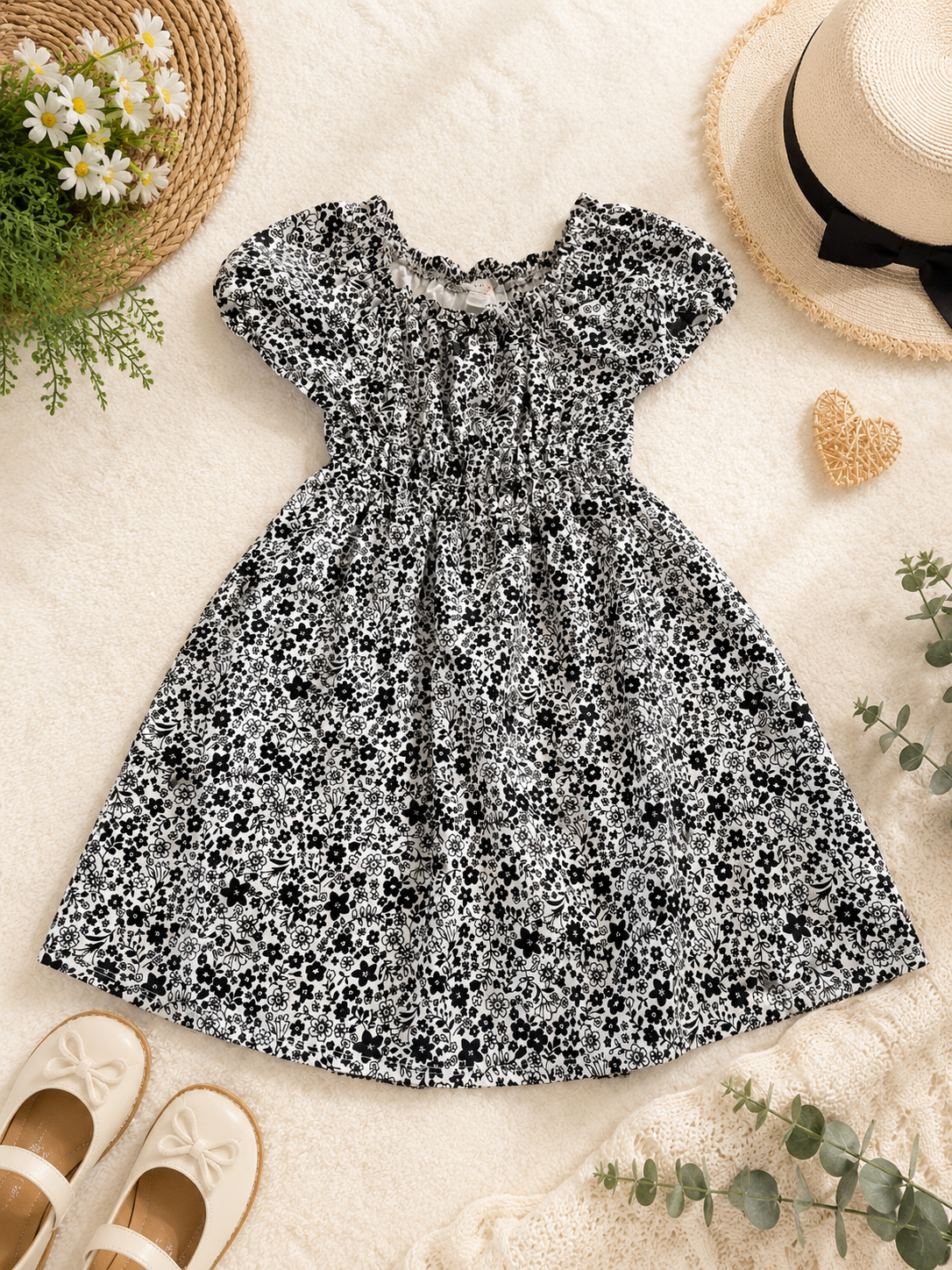 Glitter Girl floral dress Size 10
