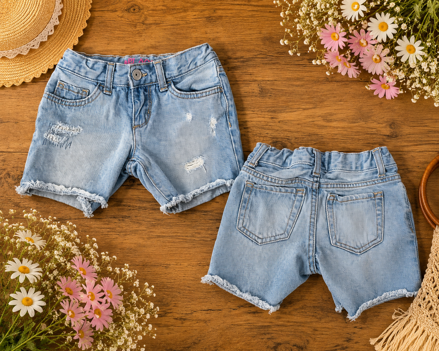 The Children’s Place Girls Denim Shorts Size 5