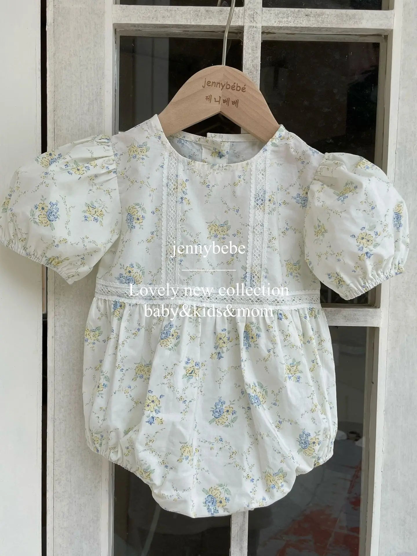 Girls Floral Lace Dress Ruffle Baby Romper Dress Summer Kids Short Sleeve Beach Dresses Toddler Bodysuit Sister Family Clothes
