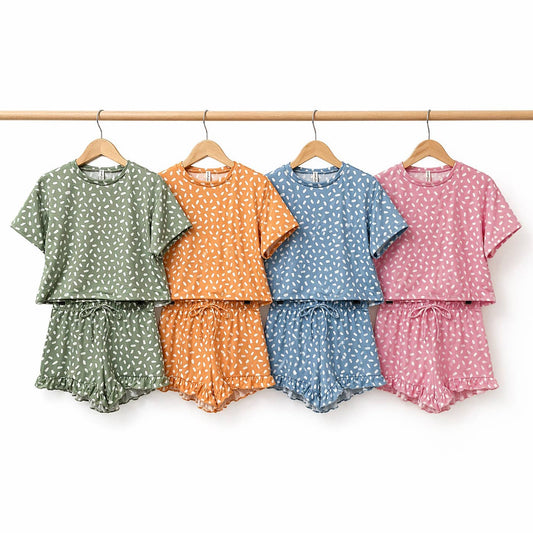 Dots Top and Shorts Set