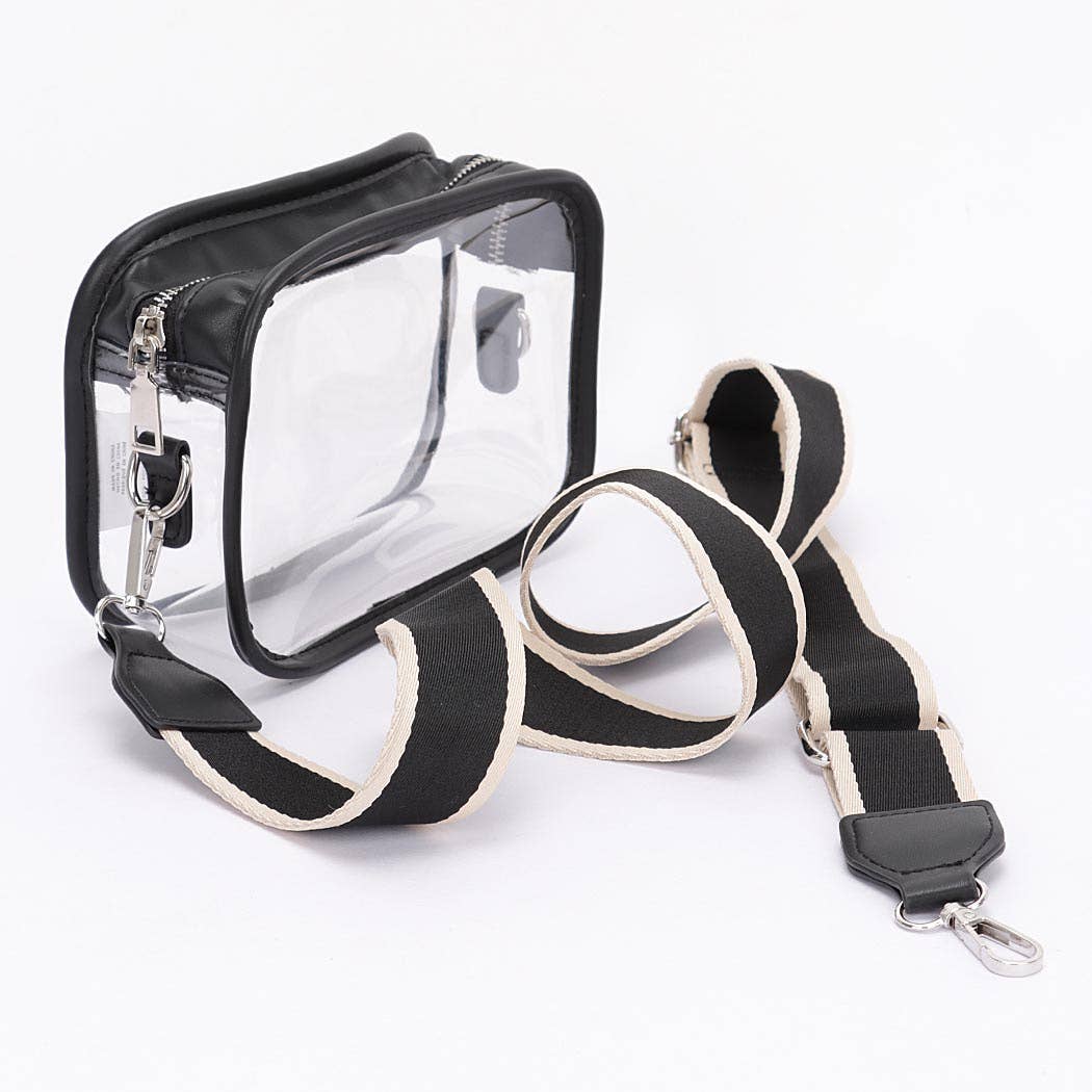 Transparent Camera Bag w/ Wide Strap