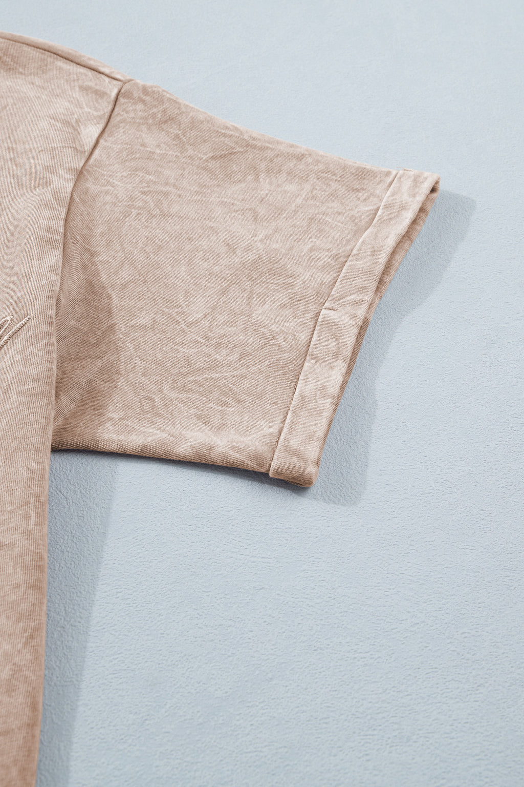 Casual saved by grace Mineral Washed Cotton T Shirt