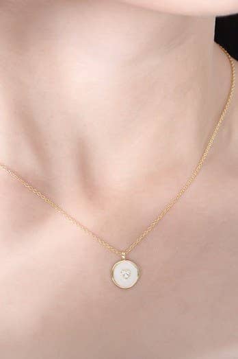 18K STAINLESS STEEL TARNISH FREE CROSS NECKLACE | 40NK9527