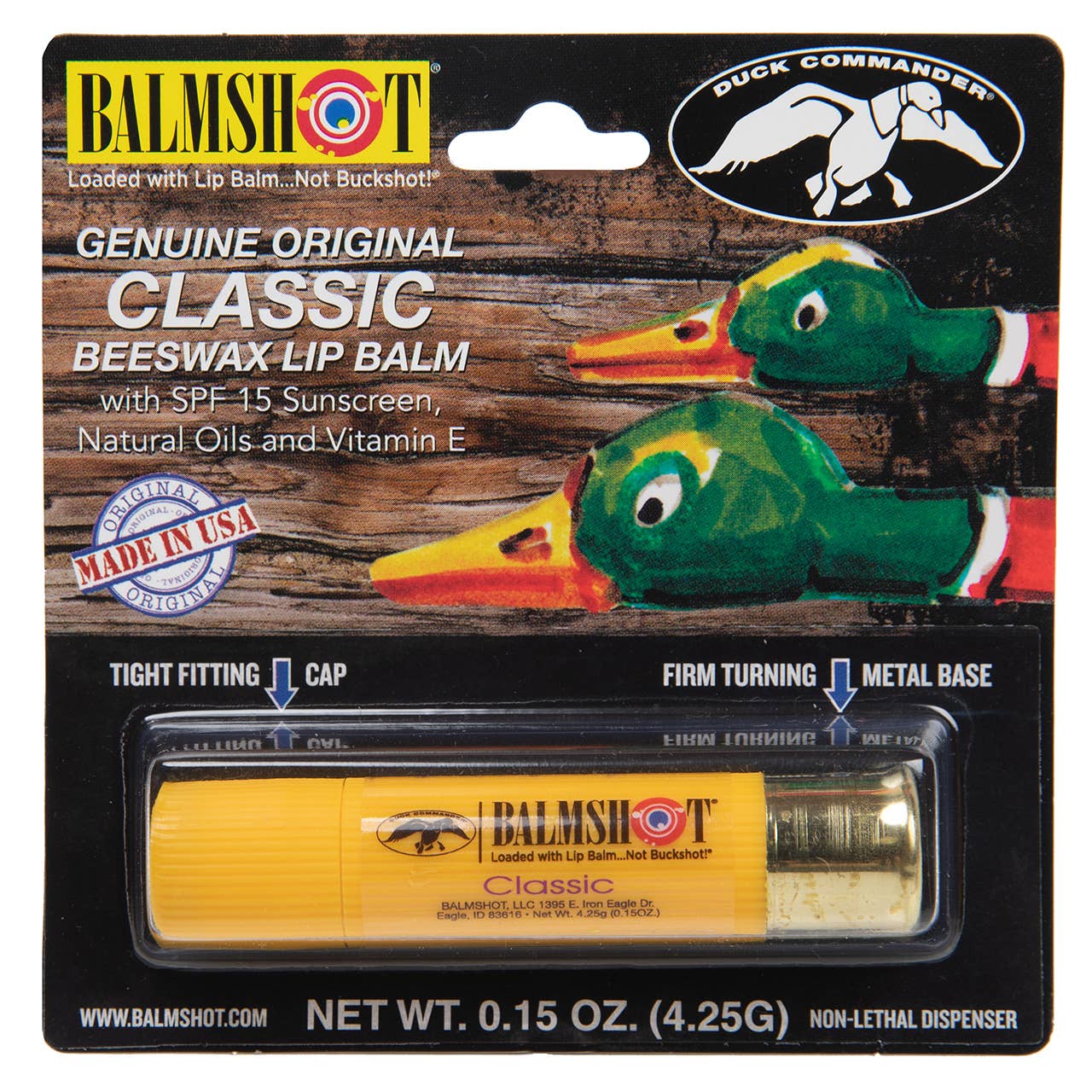 Shotgun Shell Lip Balm | Classic Vanilla | Duck Commander