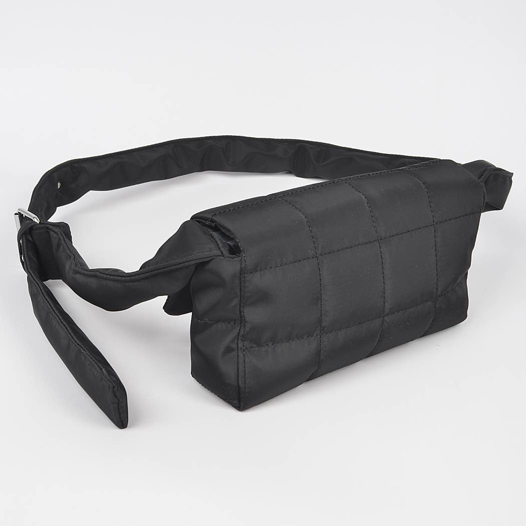 Nylon Padded Crossbody Bag