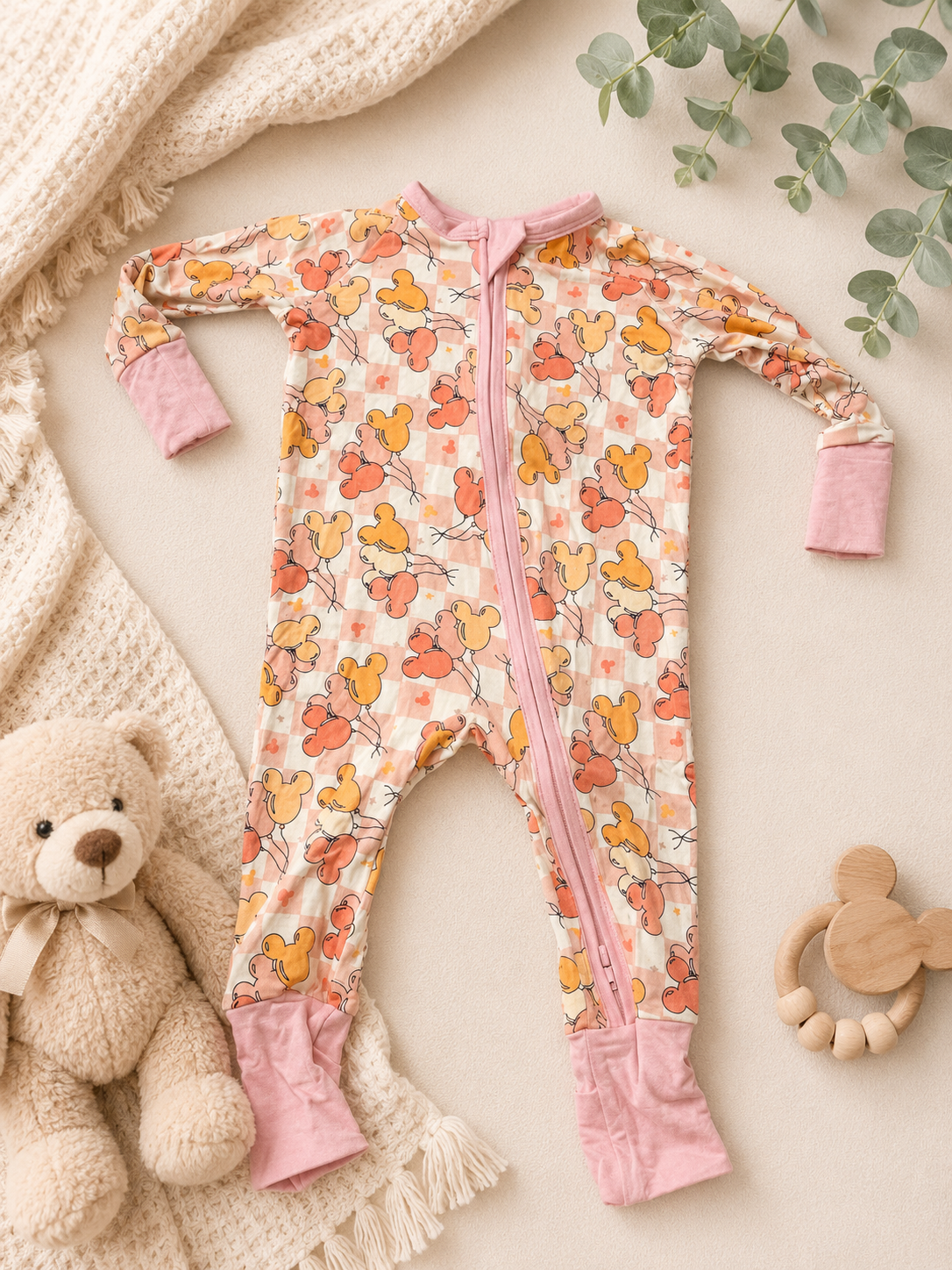 DISNEY Bamboo L/S Pajamas
