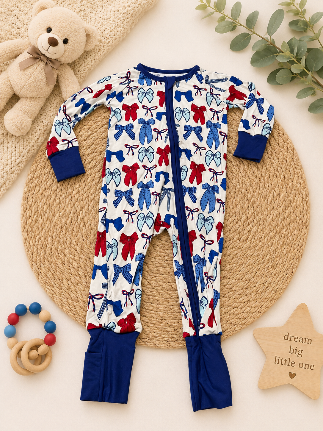 Patriotic Bamboo L/S Pajamas