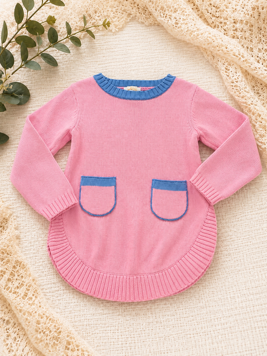 Girls Beaufort Bonnet Company Sweater Dress Size 8