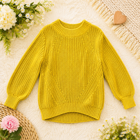 Old Navy Girls Chunky Knit Sweater Size XS 5