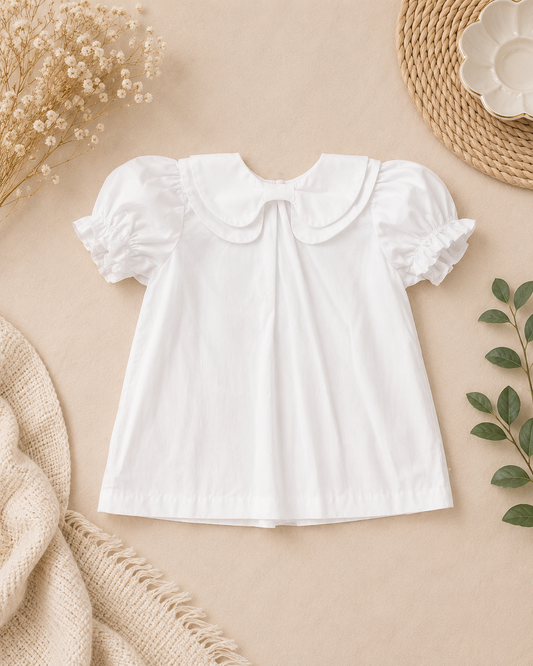 Girls Zuccini Kids Peter Pan Collar Blouse Size 5