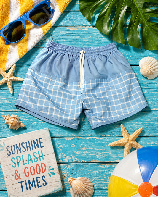 Saving Grace Smocks Boys Swim Trunks Size 7
