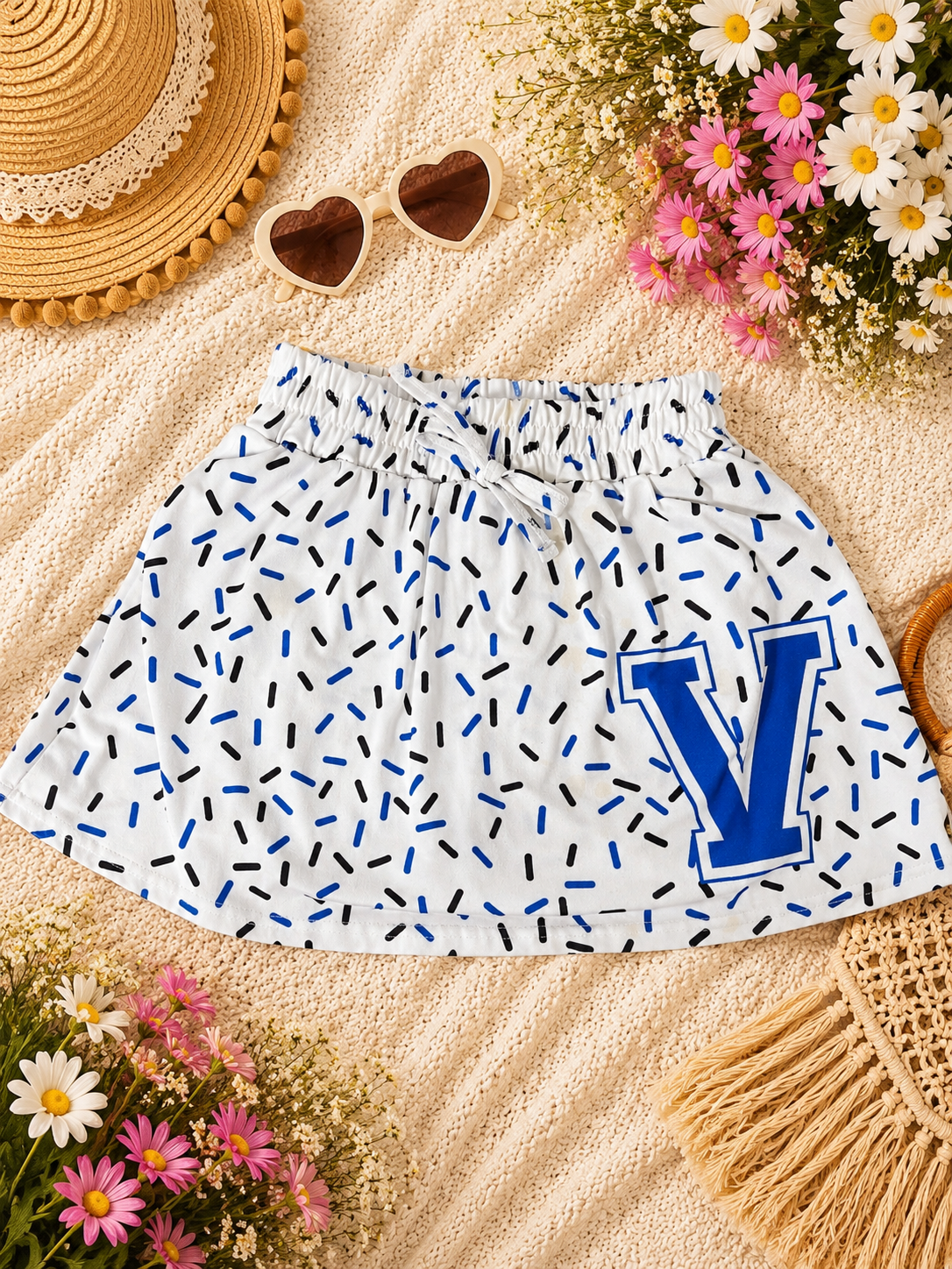 Custom School Spirit Skort - Size 5-6T