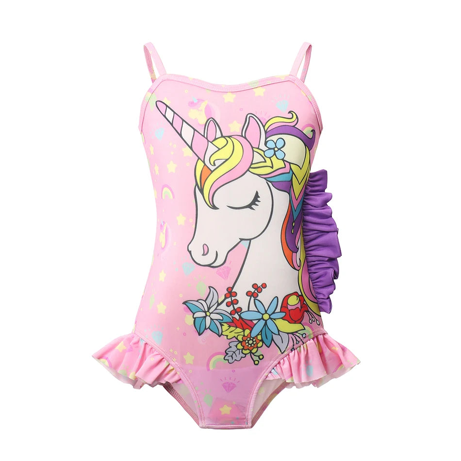 2025 Elsa Princess Bodysuit Swimwear for Baby Girls 2PCS Girls Swimsuit Anna Elsa Swimwear Childrens Bikini Beachwear Clothes