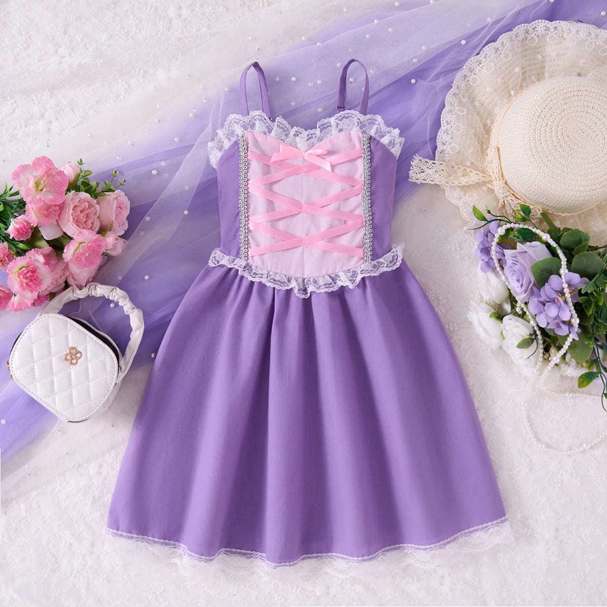 Summer Children's Casual Skirt Princess Costume Moana Girls Dress Princess Cosplay Clothing Girls Carnival Costume Outdoor