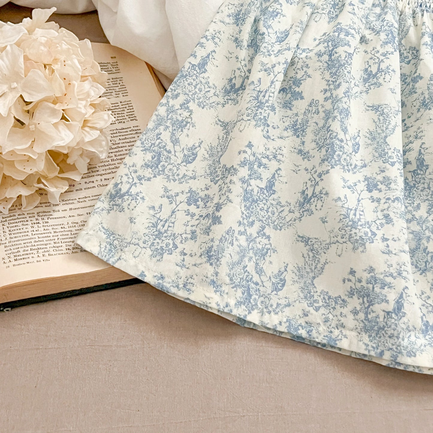 Girls Sister Clothes Summer Sister Newborn Toddler Baby Girls Lace Jumpsuit Sweet Baby Girls Blue Flowers Kids Princess Dress