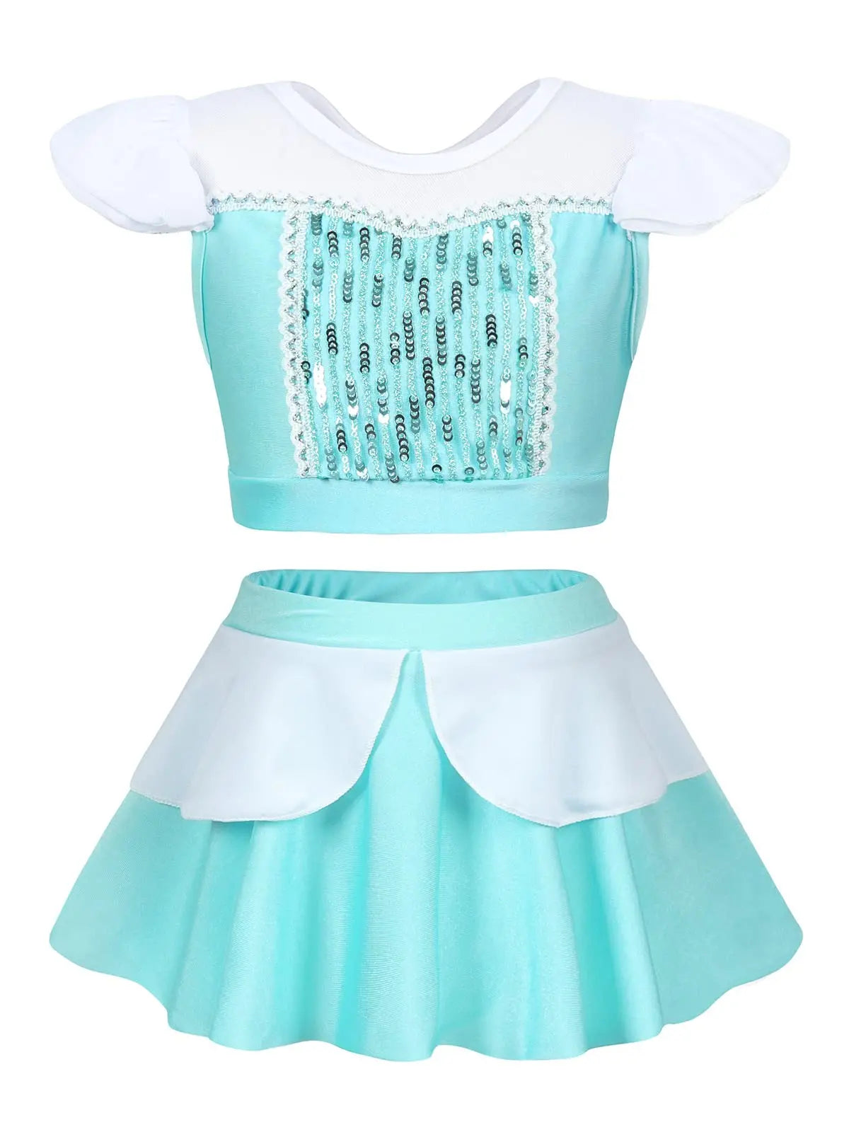2025 Elsa Princess Bodysuit Swimwear for Baby Girls 2PCS Girls Swimsuit Anna Elsa Swimwear Childrens Bikini Beachwear Clothes
