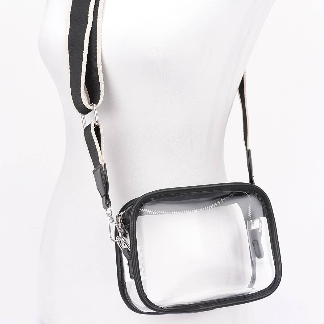Transparent Camera Bag w/ Wide Strap