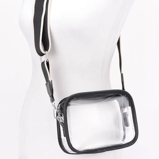 Transparent Camera Bag w/ Wide Strap