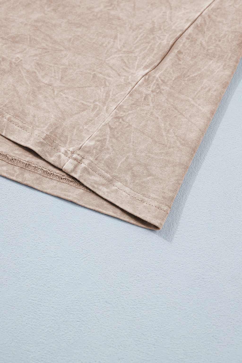 Casual saved by grace Mineral Washed Cotton T Shirt