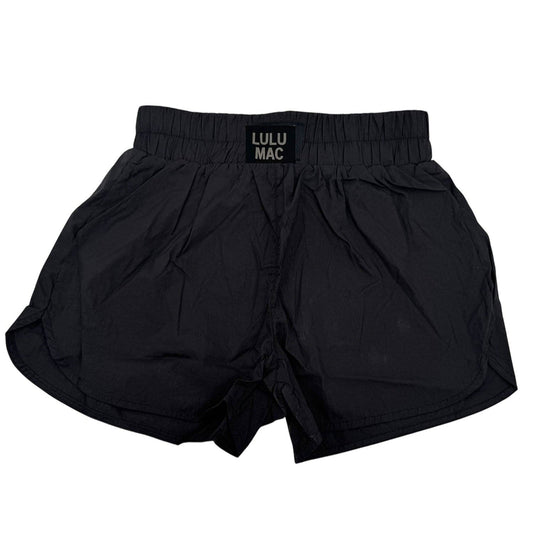 LULU MAC -KSH-1000-SHORT BLACK KIDS SOLID SHORT