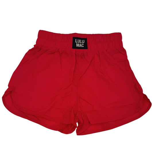 LULU MAC KSH-1000-SHORT RED KIDS SHORTS
