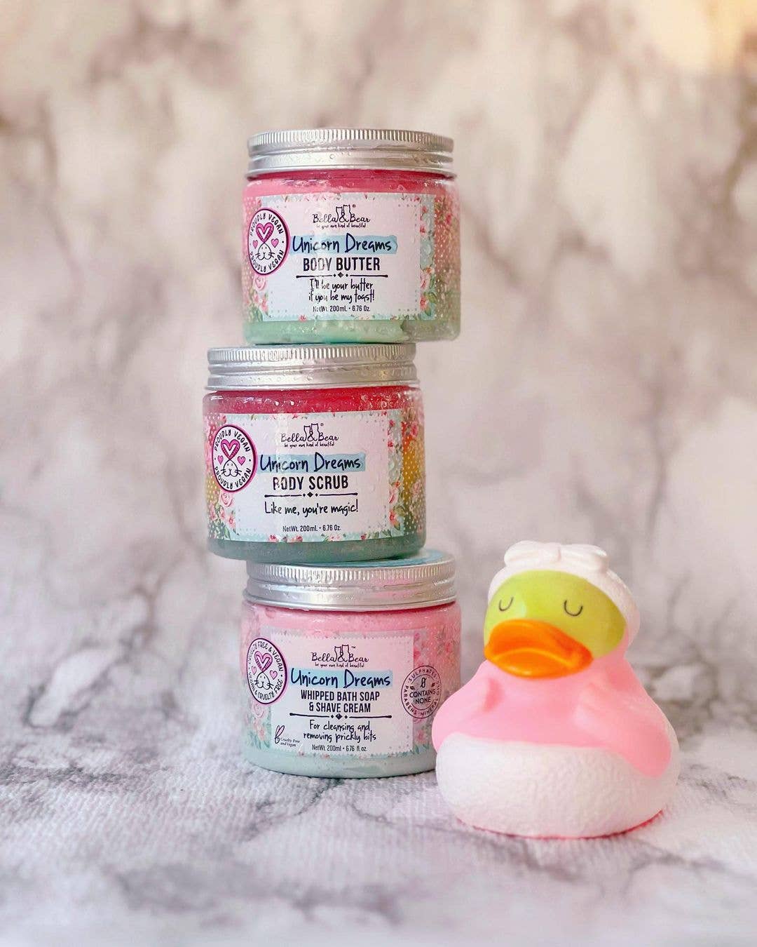 6.7oz Unicorn Dreams 3 in-1 Body Scrub | Wash & Moisturizer